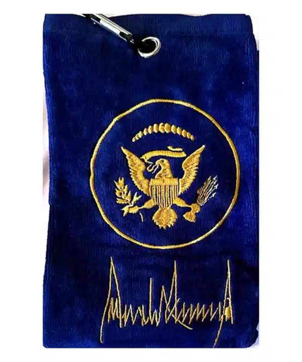 Donald Trump Signature Presidential Golf Towel