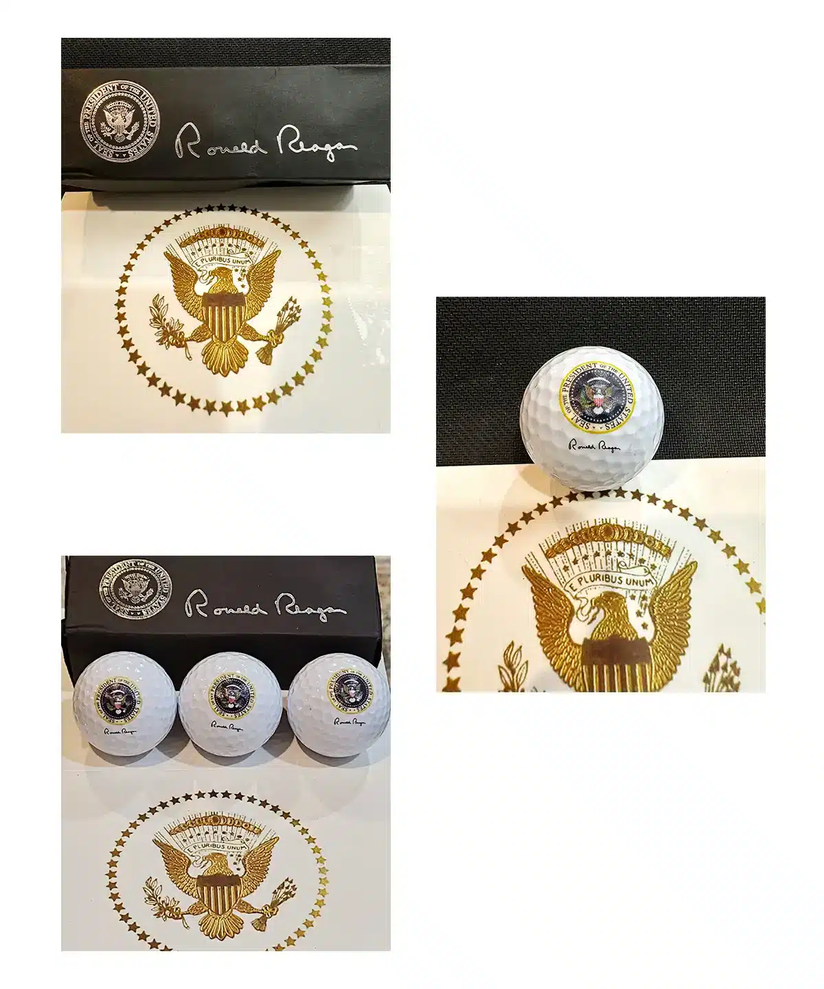 President Ronald Reagan Golf Balls