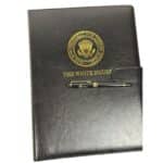 Leather Notebook & Pen Set