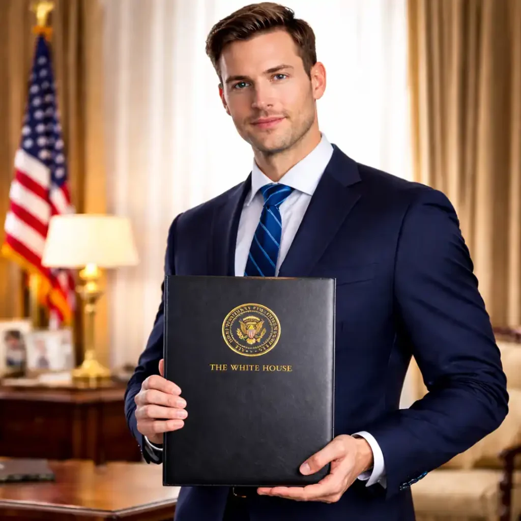 Presidential Folder and Pen