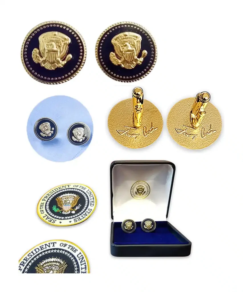 Presidential Jimmy carter Elegant Gold Plated Presidential Eagle