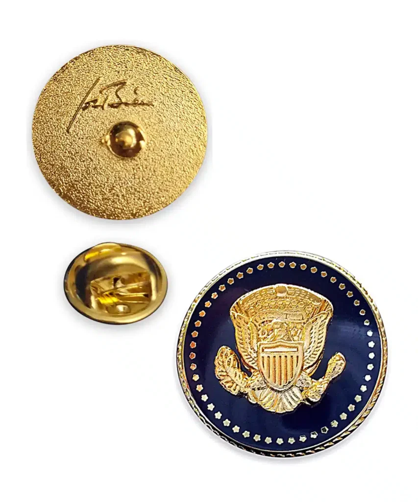 Presidential Seal Gold Lapel Pin - Biden Edition