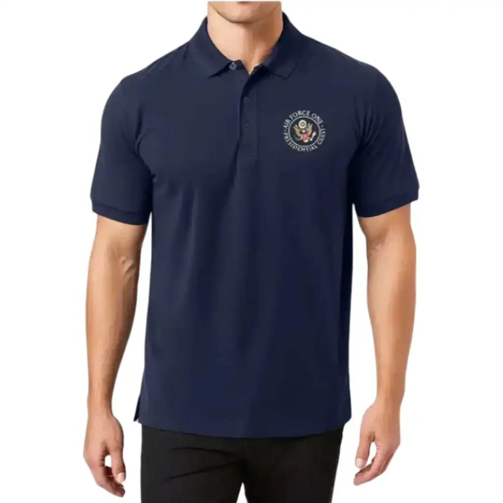 Air Force Polo Shirt Navy Blue , Presidential Guest Polo Shirt