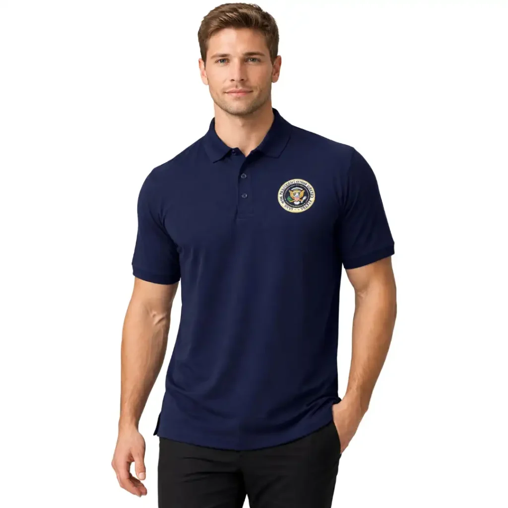 Presidential Polo Shirt Navy Blue