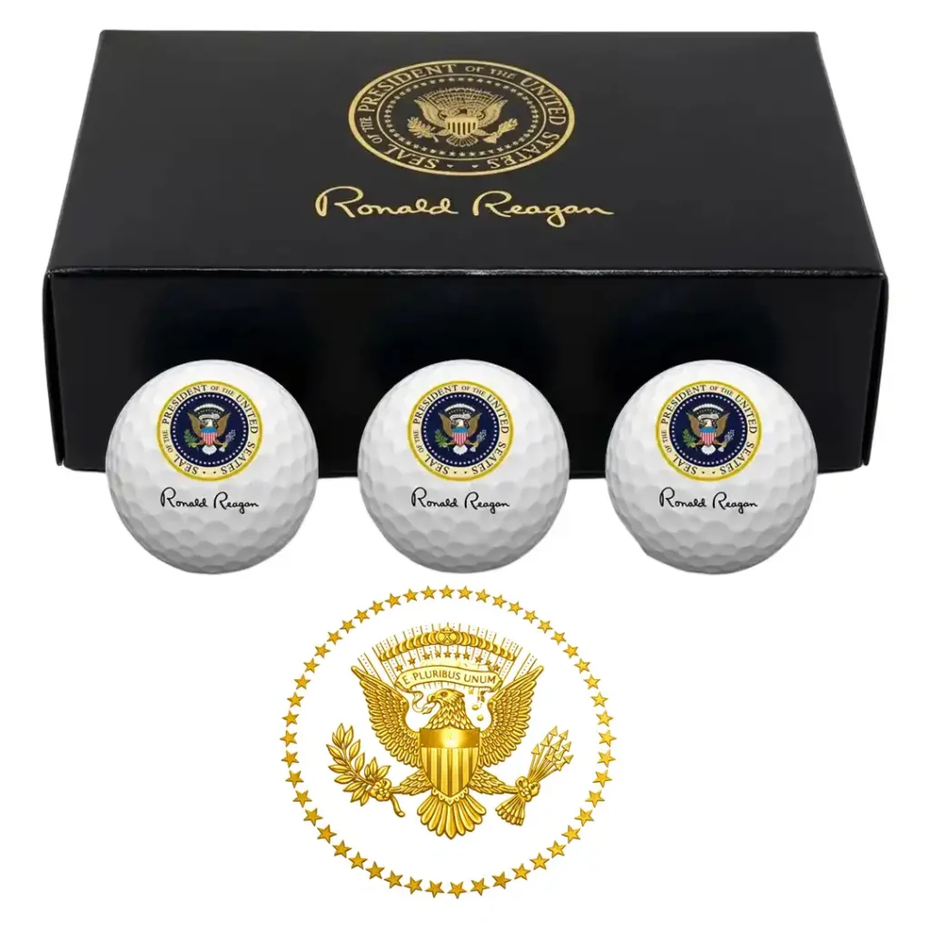 Ronald Reagan Golf Balls