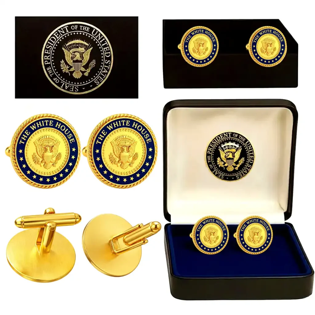 Presidential White House Cufflinks ,White House Cufflinks 