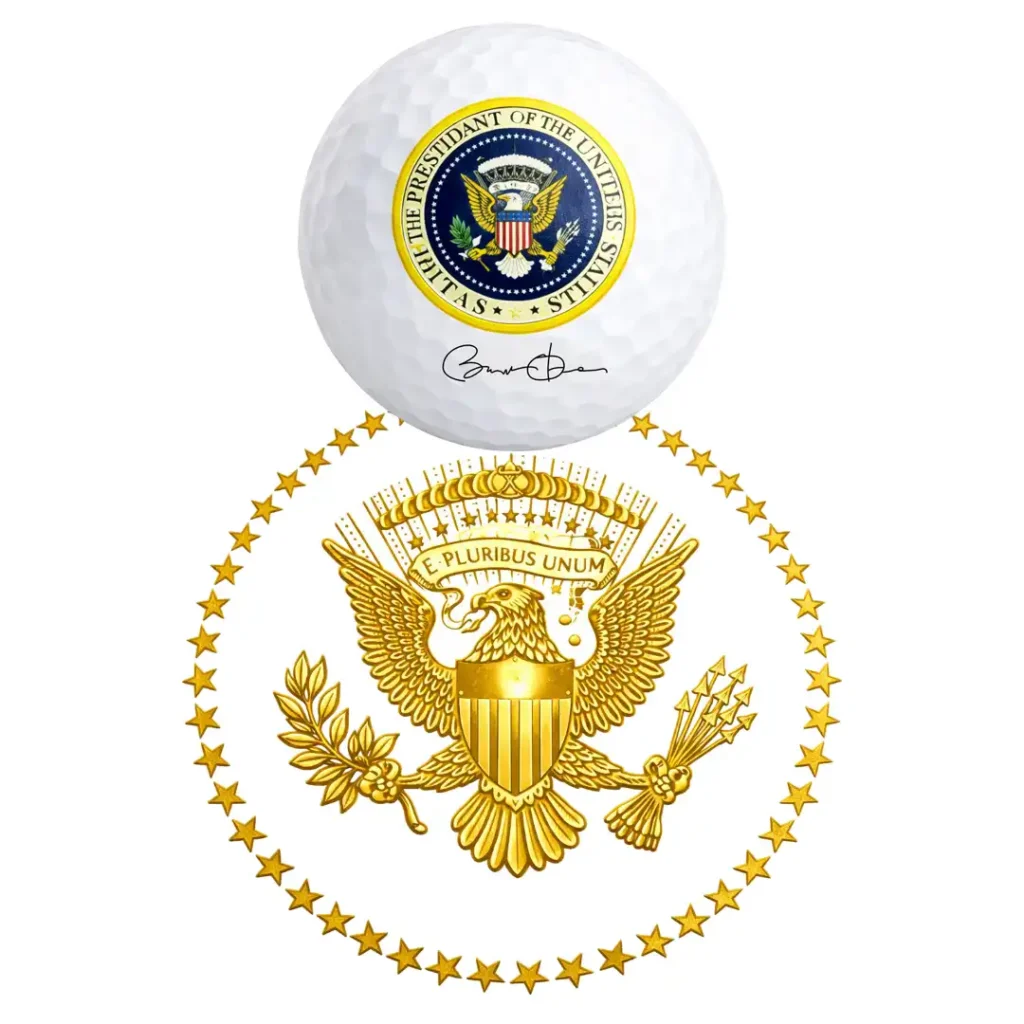 Barack Obama Golf Balls