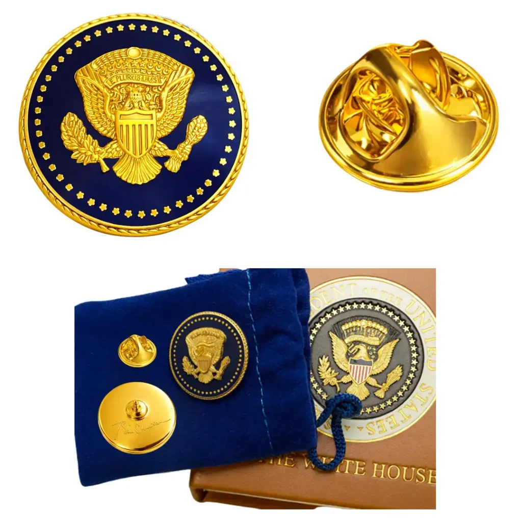 Presidential Bill Clinton Lapel Pin