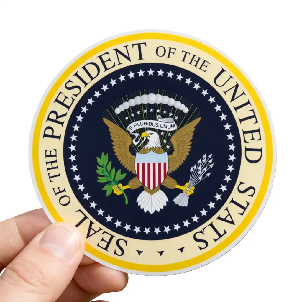 Yellow Vinyl Sticker