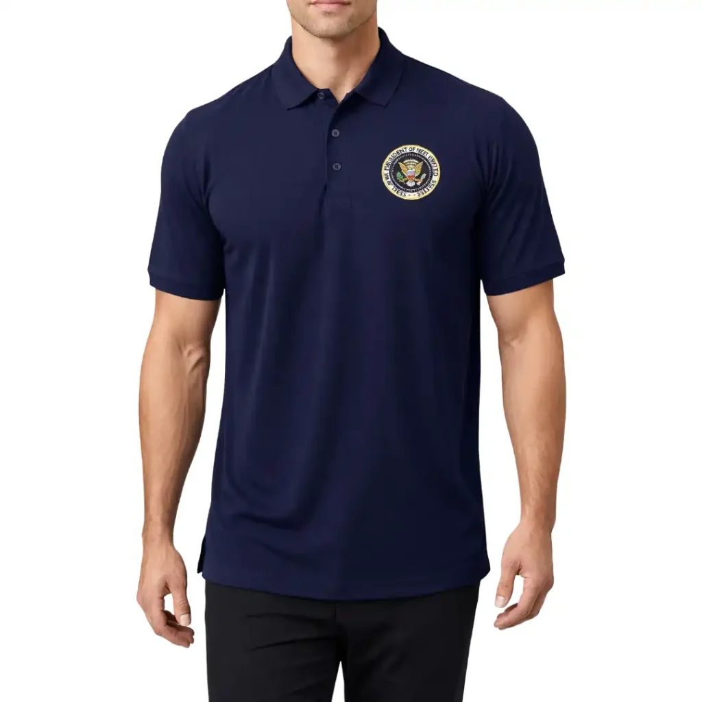 Presidential Polo Shirt Navy Blue