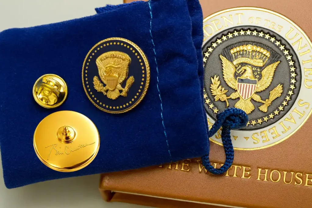 Presidential Bill Clinton Lapel Pin