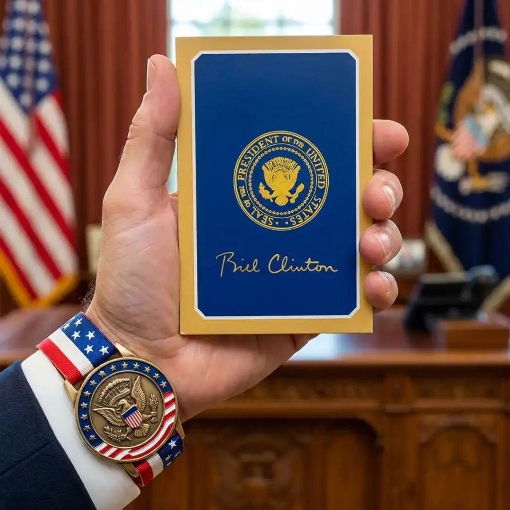 Bill Clinton Signatures Cards