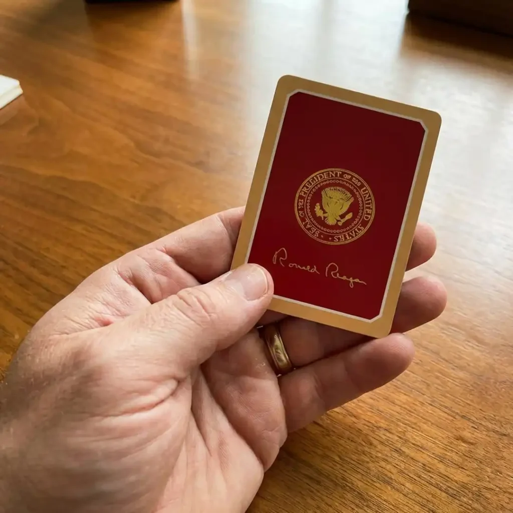 Ronald Reagan Signatures Cards