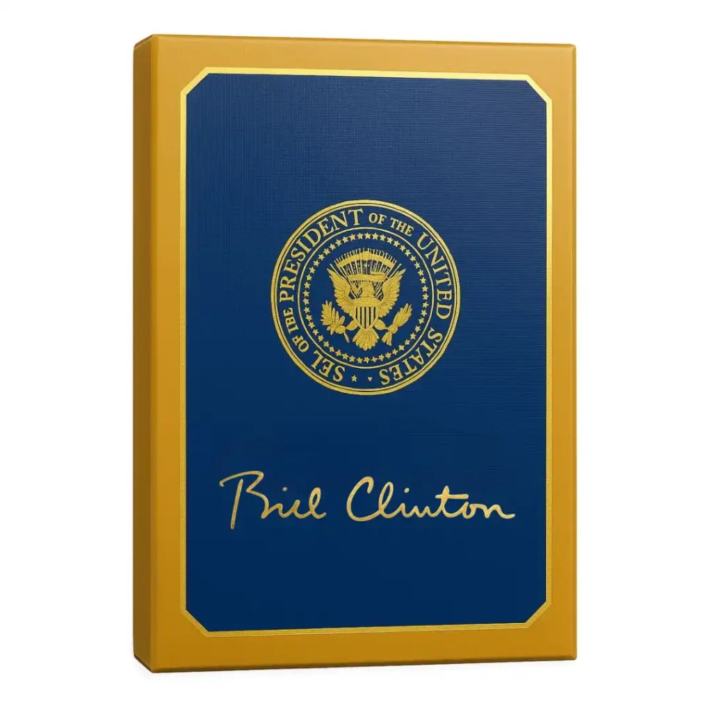 Bill Clinton Signatures Cards