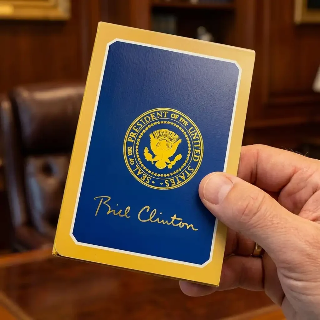 Bill Clinton Signatures Cards