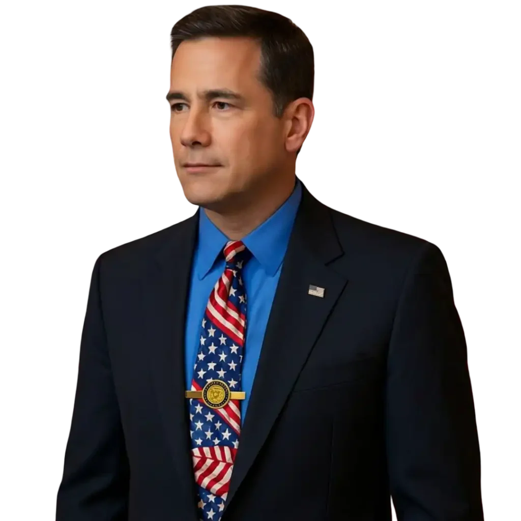 Presidential Tie Clip