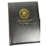 Leather Notebook & Pen Set