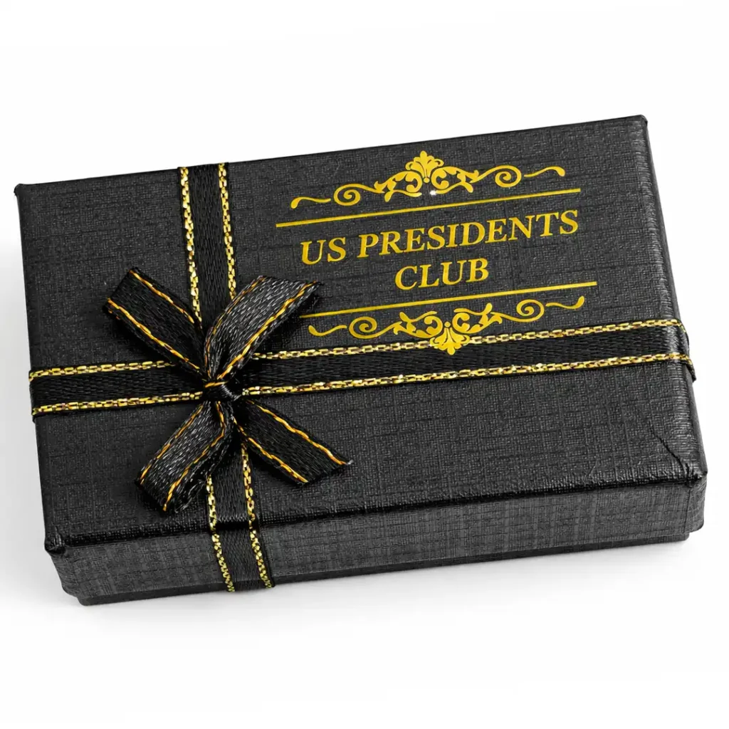 Presidential Tie Clip Silver