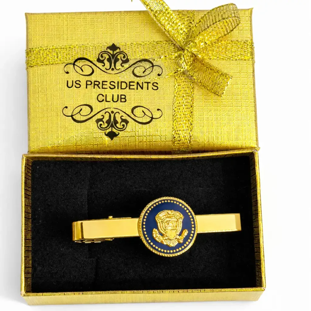 Presidential Tie Clip gold