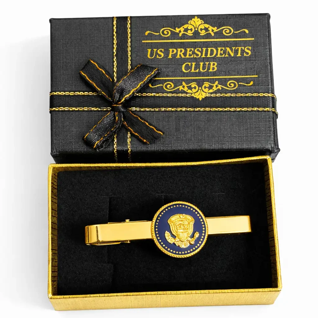 Presidential Tie Clip gold