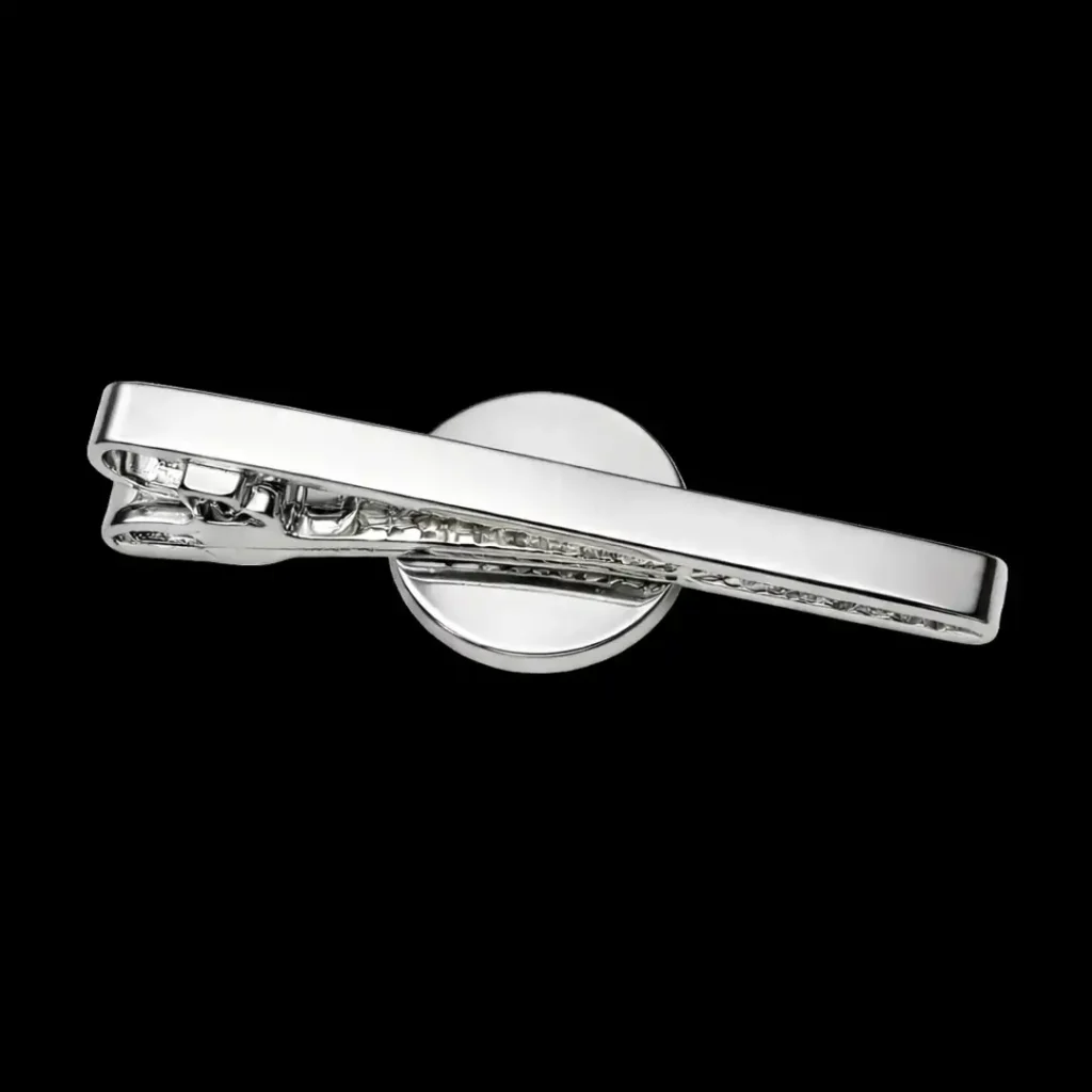 Presidential Tie Clip Silver