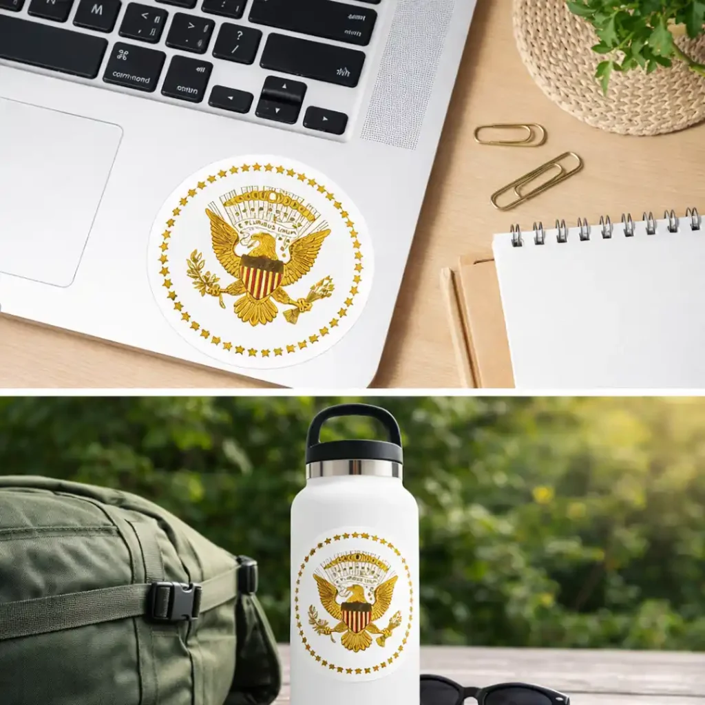 White Vinyl Stickers