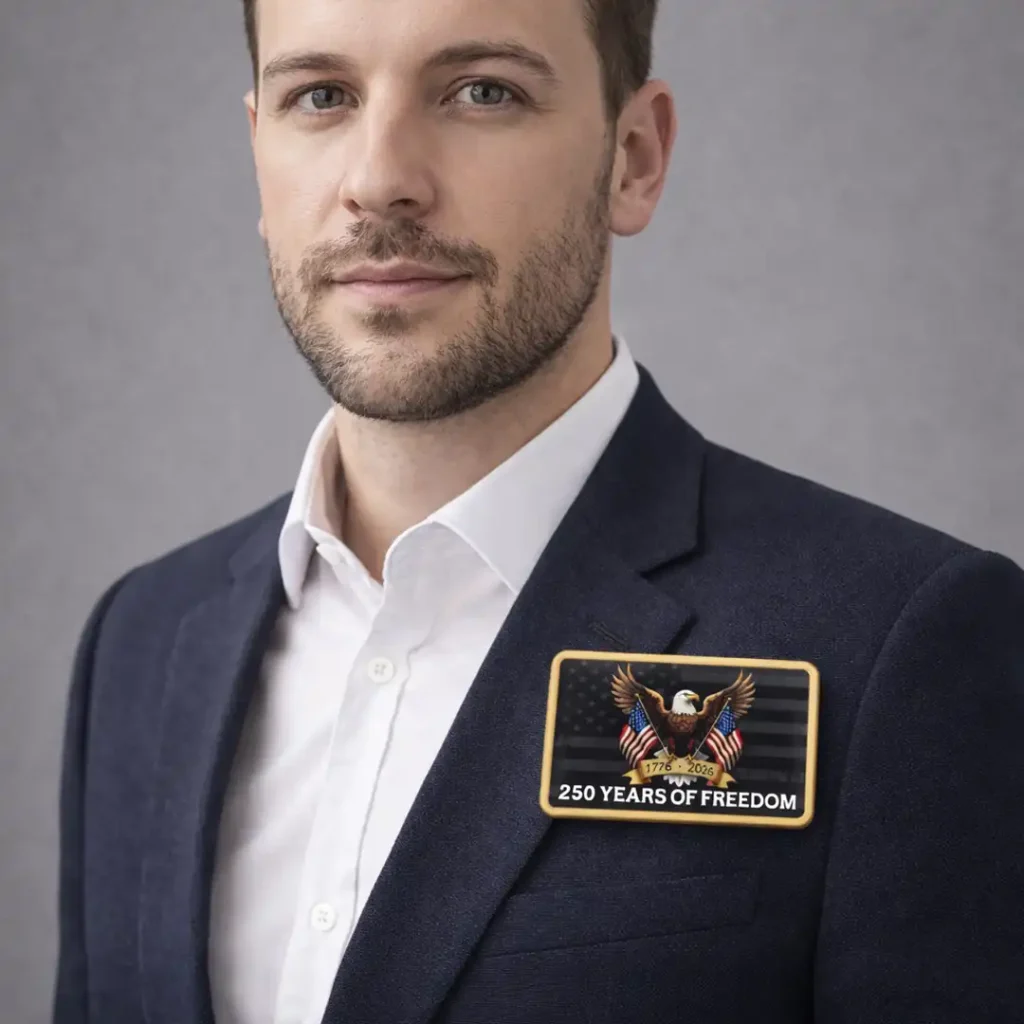 250 Years of Freedom ,250th Anniversary of US Independence lapel pin