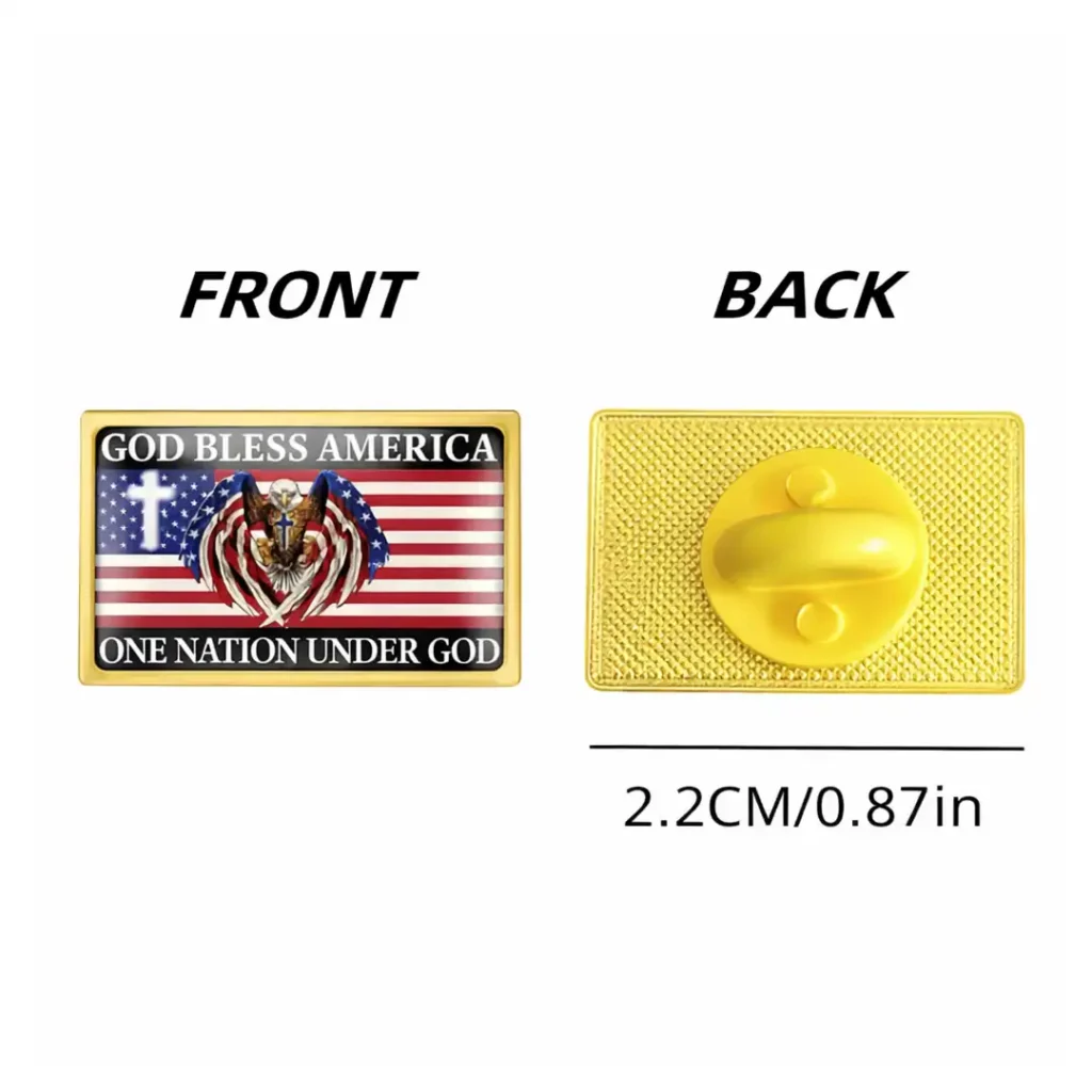 250th Anniversary Independence Day Brooch