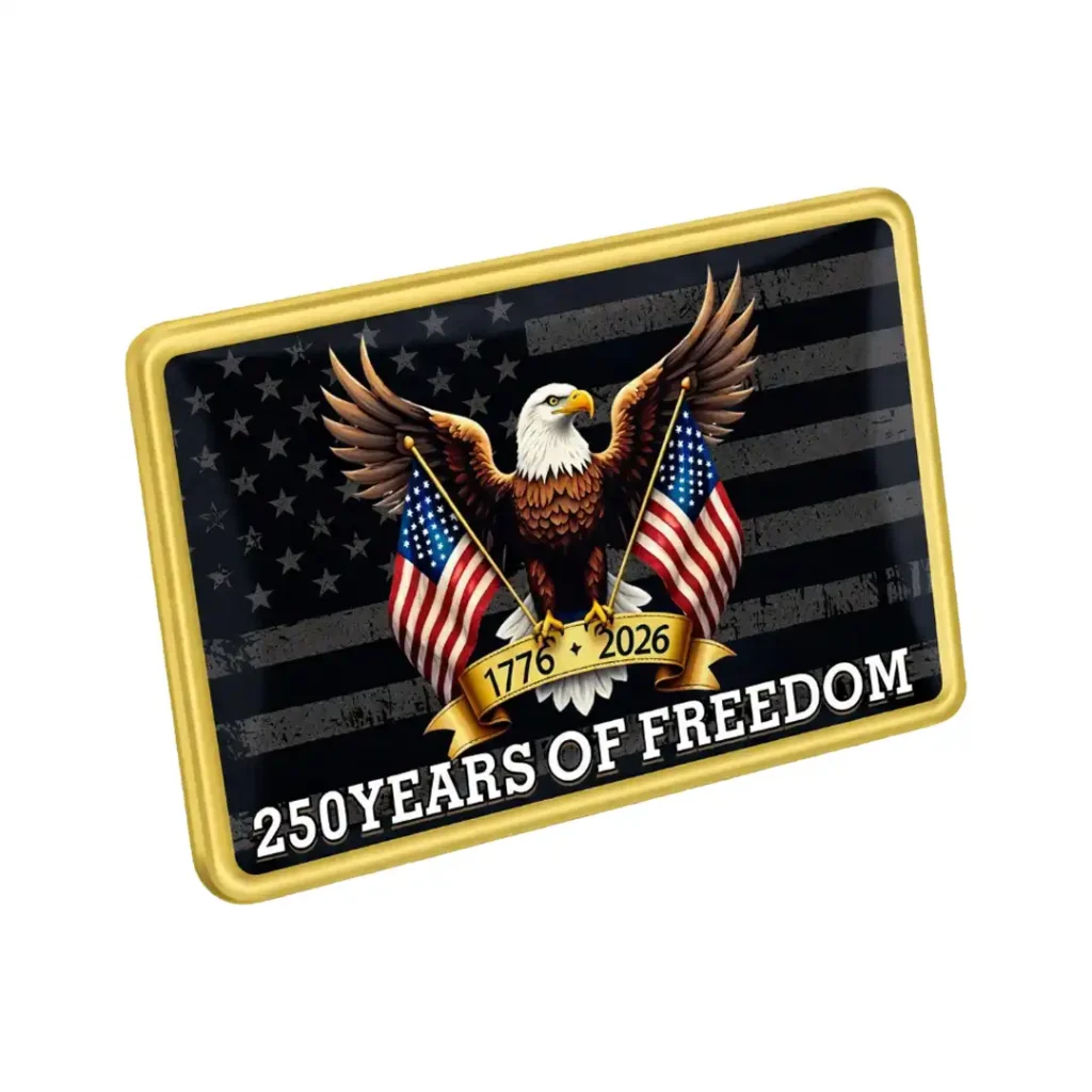 250 Years of Freedom ,250th Anniversary of US Independence lapel pin