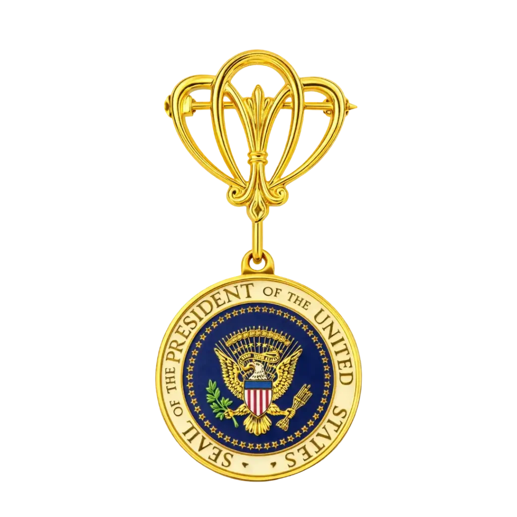 Bill Clinton Signature Ladies Brooch ,Bill Clinton collectible pin