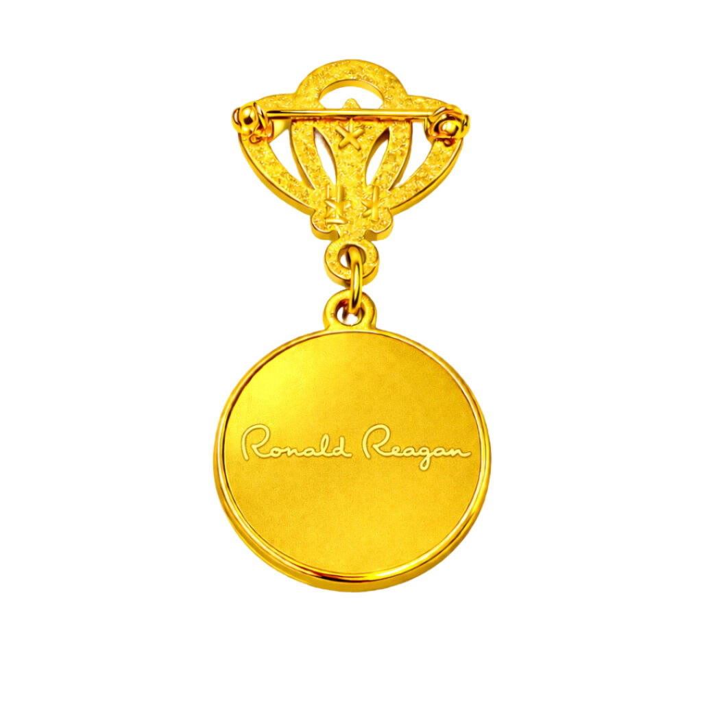 Ronald Reagan collectible pin