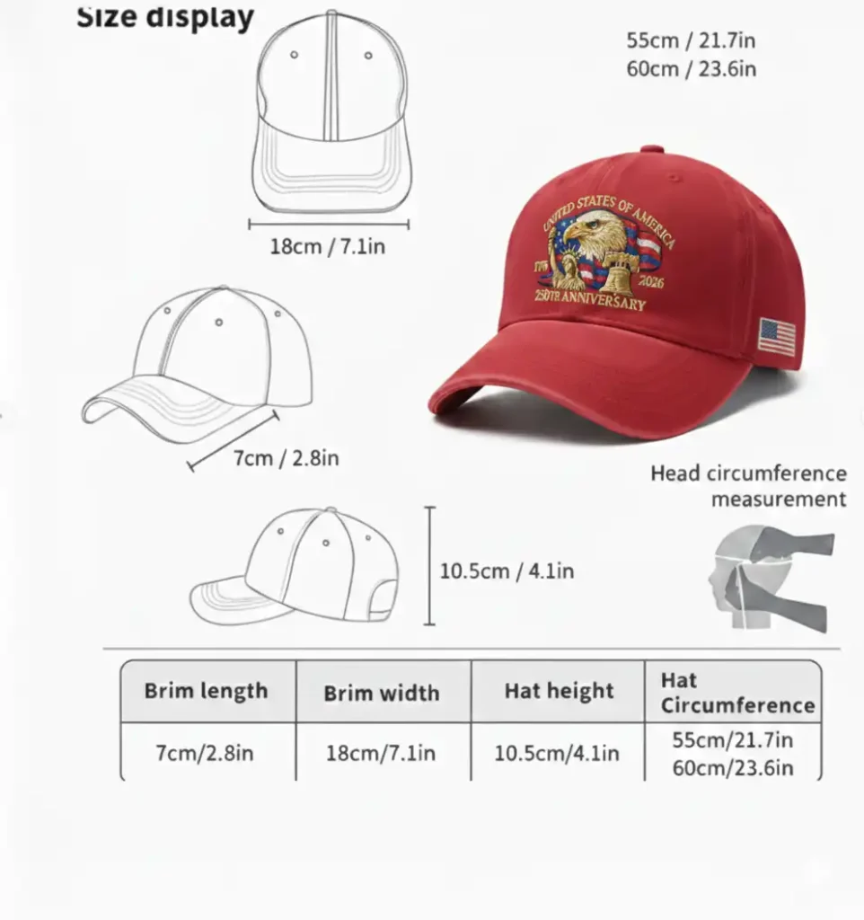 250th Anniversary Baseball Cap