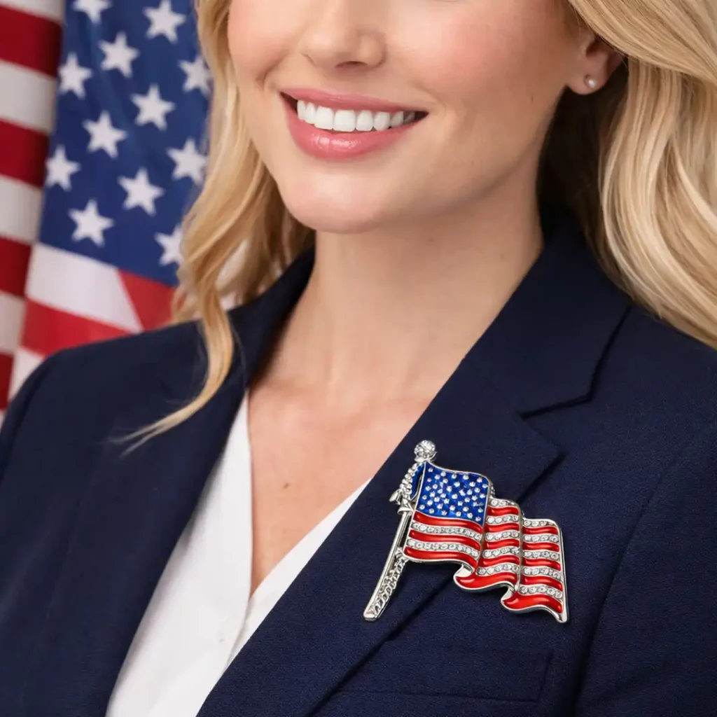 American Flag Lapel Pin