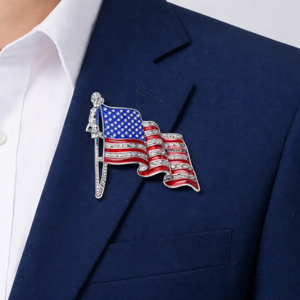 American Flag Lapel Pin