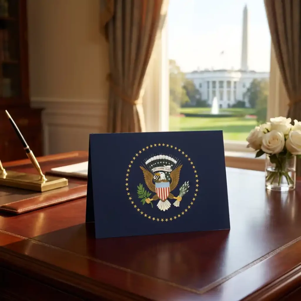 Exclusive Presidential Note Cards