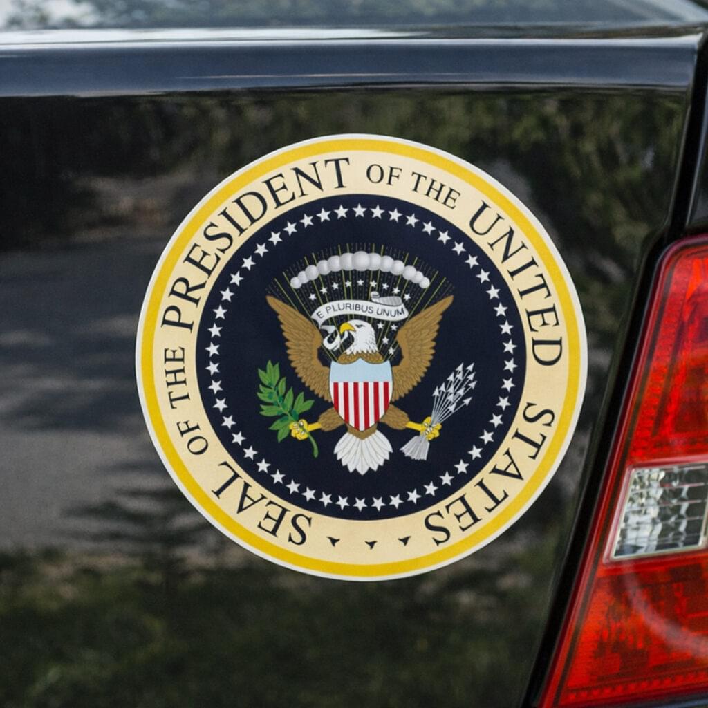 Yellow Vinyl Sticker