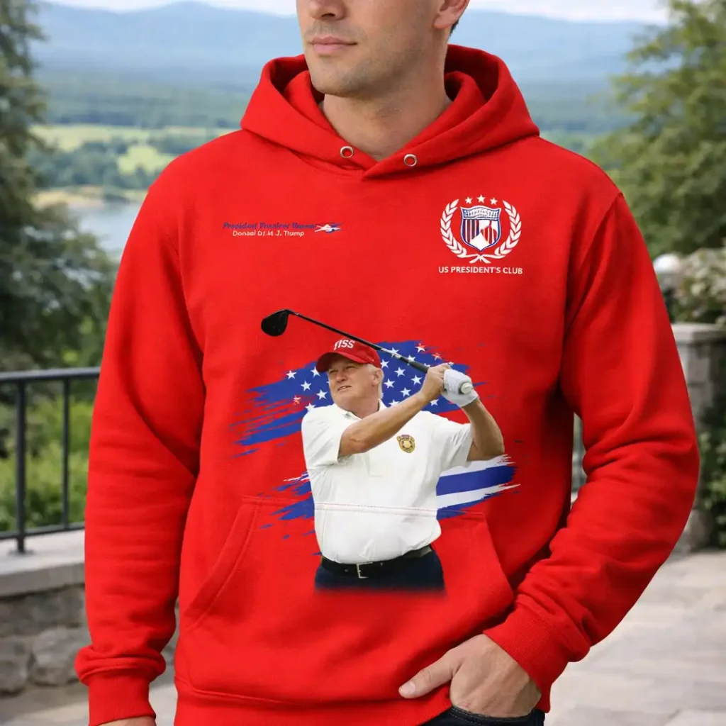 Trump Comeback Collection hoodie red