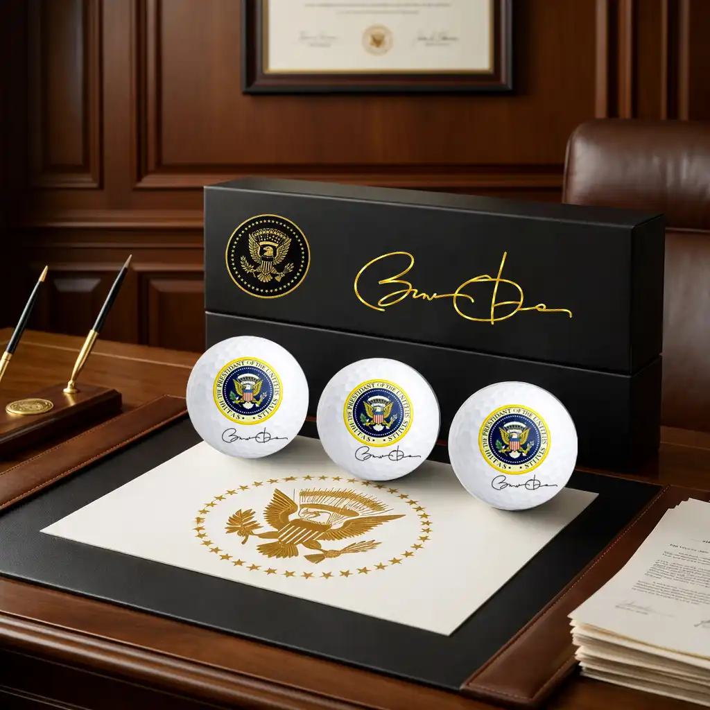 Barack Obama Golf Balls