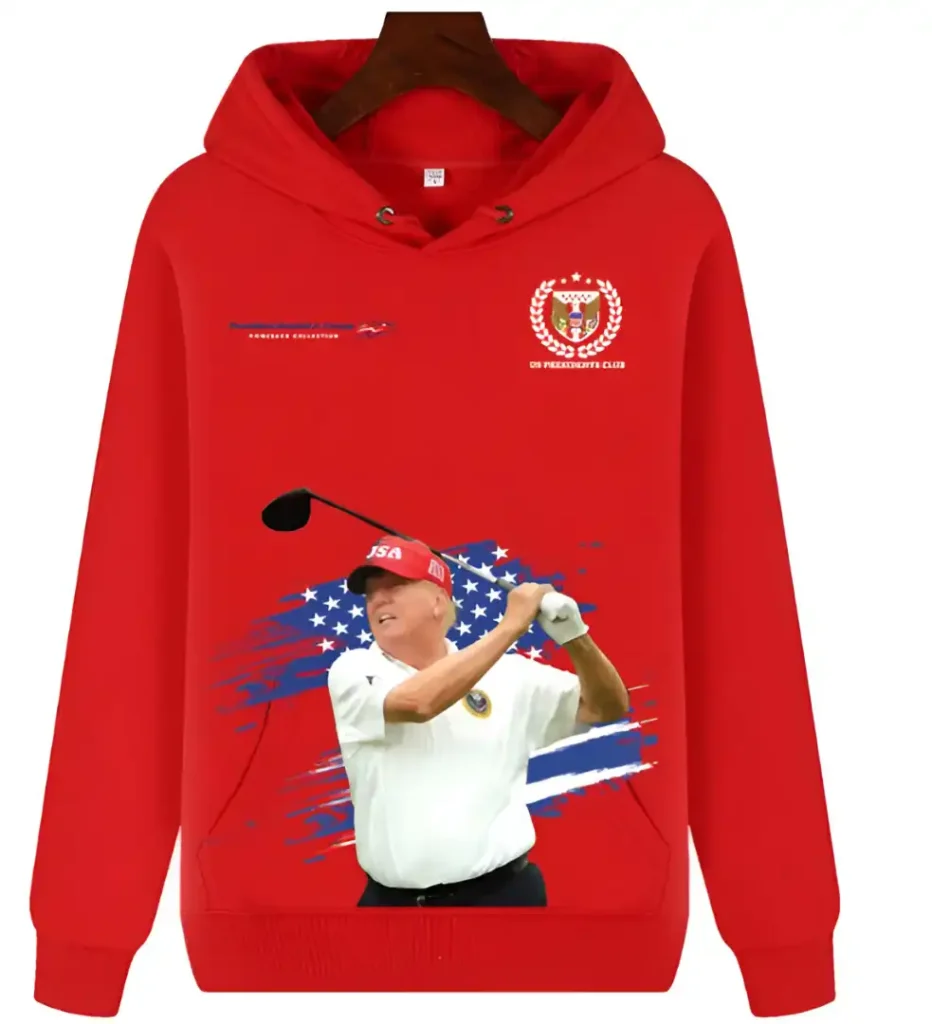 Trump Comeback Collection hoodie red