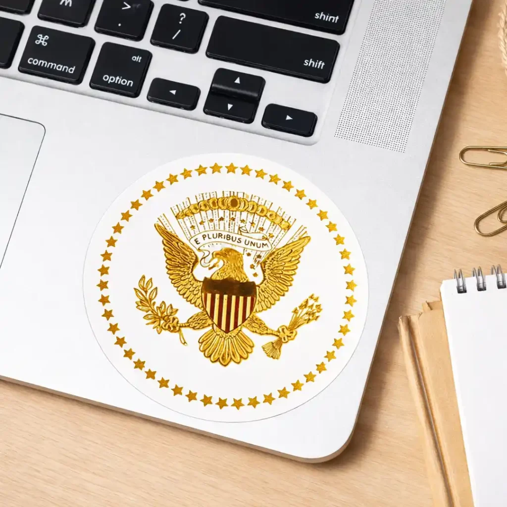 White Vinyl Stickers